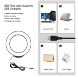 Ring 6.2Inch Dimmable Selfie Lamp with Tripod