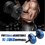 20kg Aqua Dumbbell Set